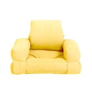 Detské rozkladacie kresielko Karup Design Mini Hippo Yellow