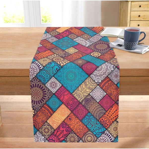 Behúň na stôl 40x130 cm Mandala Tiles – Mila Home-image-2