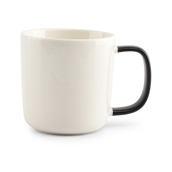 Biely hrnček z kostného porcelánu 370 ml Mae – ONA