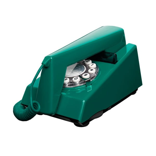 Retro funkčný telefón Trim Peacock Green