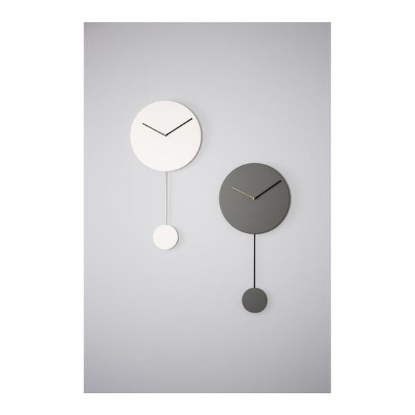 Sivé nástenné hodiny Zuiver Minimal-image-1