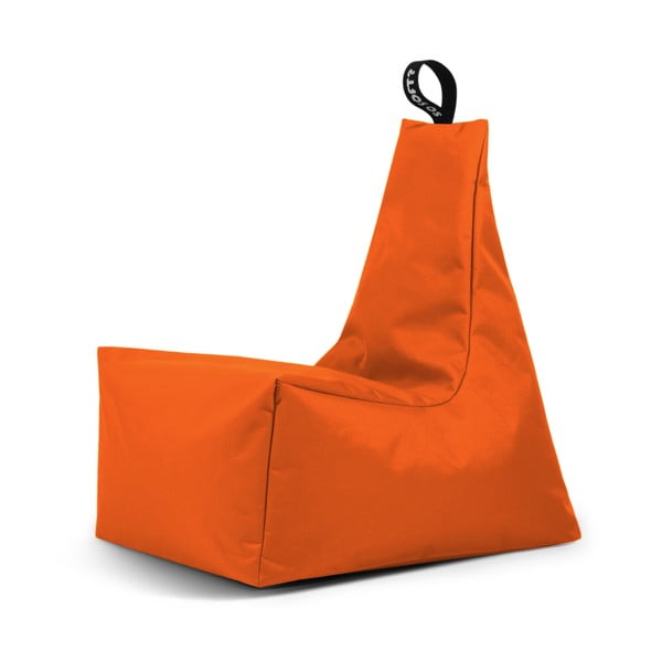 Oranžový sedací vak Icy XL – So Soft?