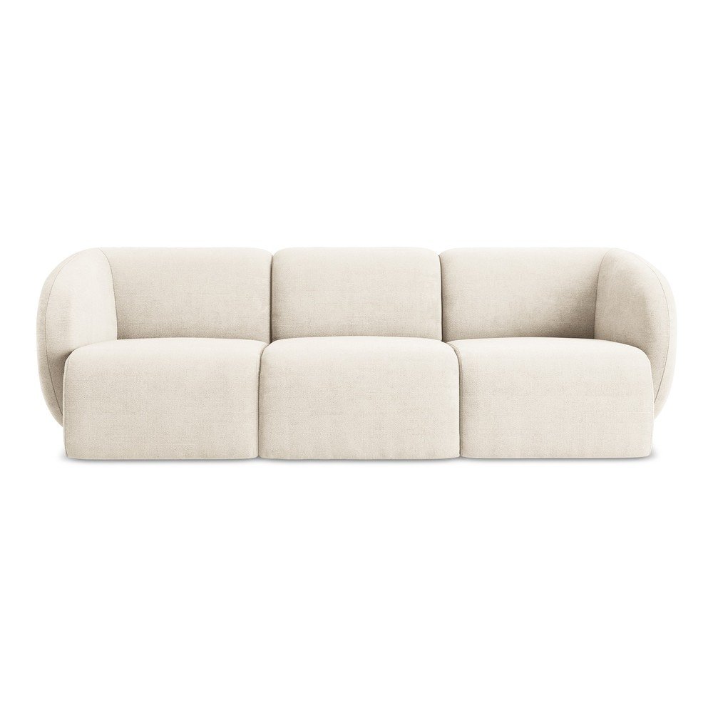 Béžová ženilková pohovka 244 cm Lani – Makamii