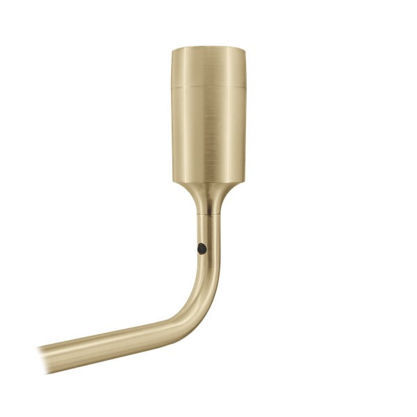 Kovové nástenné svietidlo bez tienidla v mosadznej farbe Santé – UMAGE-image-3