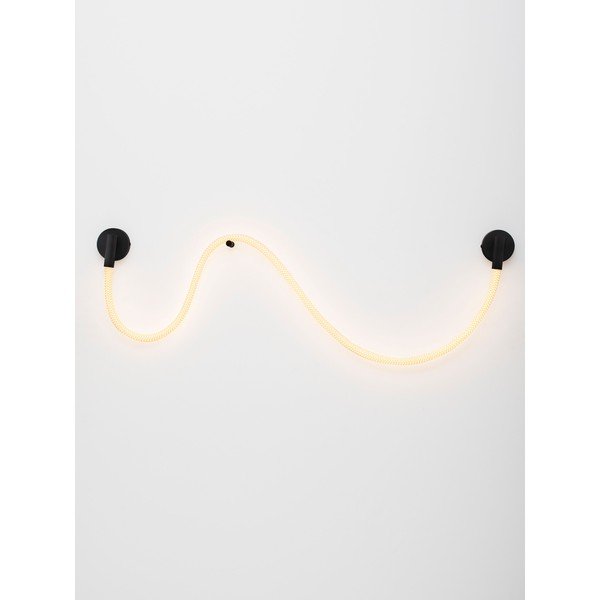 Biele/matne čierne oceľové LED nástenné svietidlo Ilane – Nova Luce-image-4