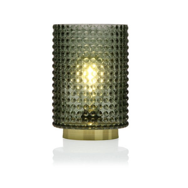 Zelená sklenená olejová LED lampa Versa Relax, ⌀ 12 cm