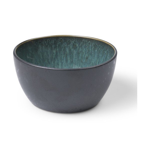 Zelená/čierna kameninová miska Gastro Green/Black – Bitz