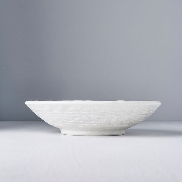 Biely keramický hlboký tanier Mij Star, ø 24 cm-image-4
