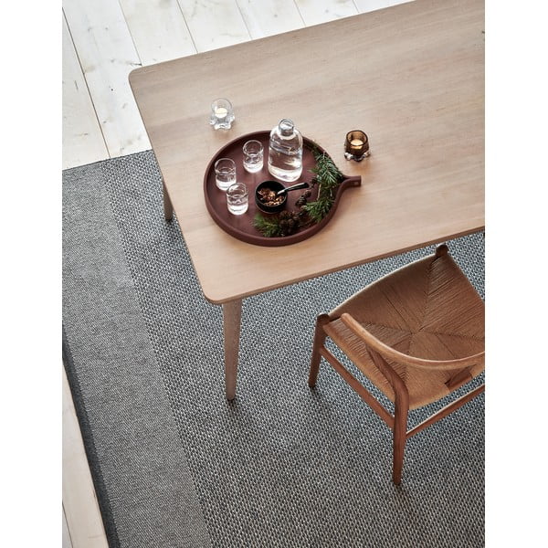 Antracitový vnútorný a vonkajší koberec 85x160 cm Edit Charcoal – Pappelina-image-2