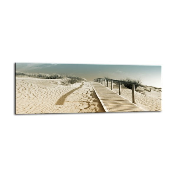 Obraz Styler Glasspik Harmony Dunes II, 50 × 125 cm