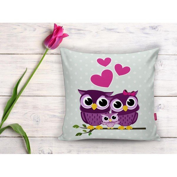 Detská obliečka na vankúš 43x43 cm Owls – Mila Home-image-2