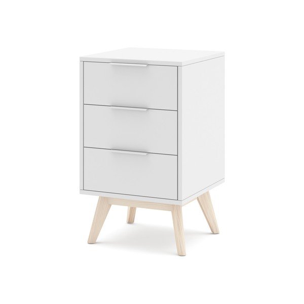 Biely nočný stolík Campus - Marckeric-image-4