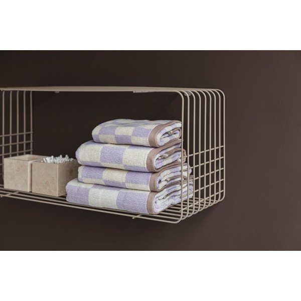 Béžová poschodová kovová polica 70 cm Wire – Mette Ditmer Denmark-image-3