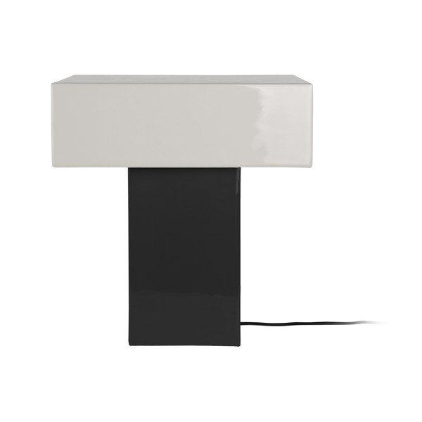 Čierna stolová lampa (výška  35 cm) Grato Recto – Leitmotiv