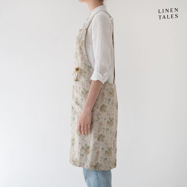 Ľanová zástera Crossback - Linen Tales-image-1