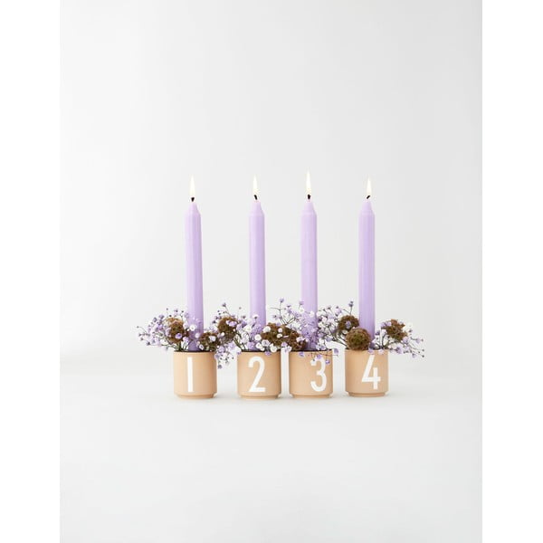 Súprava 4 hrnčekov z imitácie porcelánu Design Letters, 0,5 l-image-1