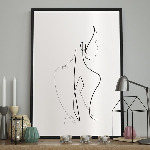 Obraz 50x70 cm Sketchline Naked – DecoKing-image-1