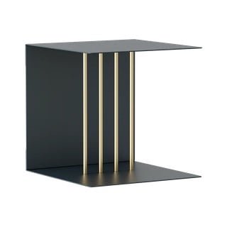 Antracitovosivá kovová polica Teaser – UMAGE