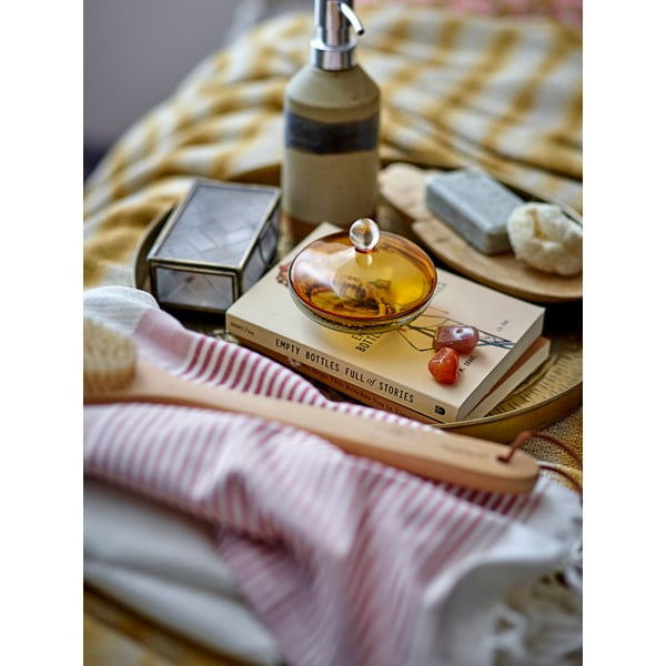 Žltá prikrývka na dvojlôžko 220x260 cm Decia – Bloomingville-image-2