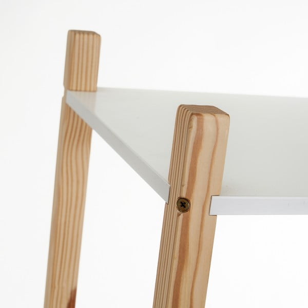 Biela detská knižnica 60x106,5 cm – Casa Selección-image-2