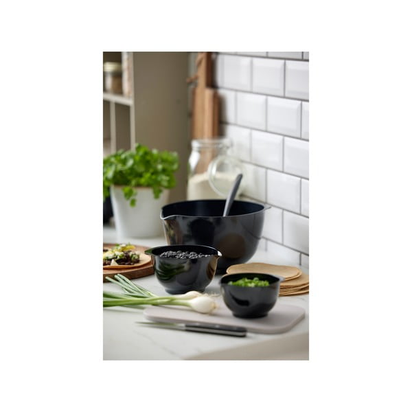 Čierne misky v súprave 3 ks 750 ml Margrethe Mini – Rosti-image-4