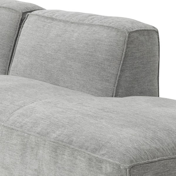 Svetlosivá modulárna rohová pohovka Bonami Selection Fairfield, pravý roh, 266 cm-image-1