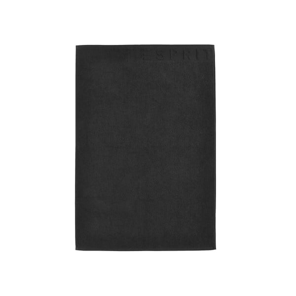 Kúpeľňová predložka Esprit Solid 60x90 cm, čierna