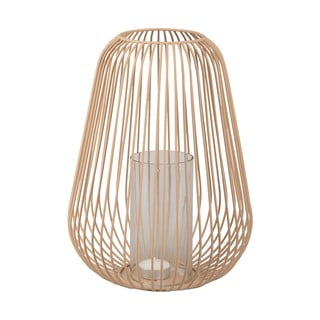 Svetlohnedý stolový lampáš PT LIVING Lantern, výška 30 cm