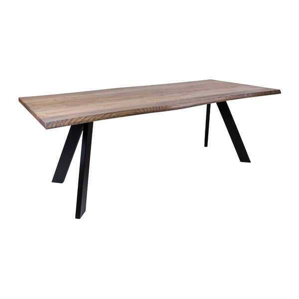 Jedálenský stôl z dubového dreva House Nordic Cannes Smoked Oiled Oak, 180 × 90 cm