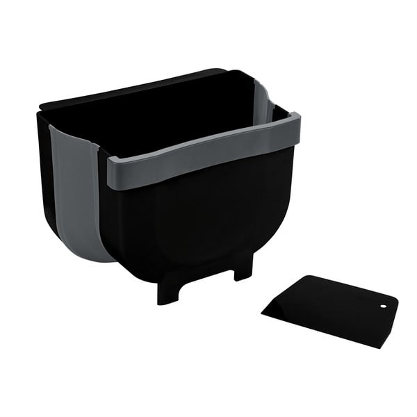 Čierny závesný odpadkový koš Wenko Black Outdoor Kitchen Fago, 5 l-image-2