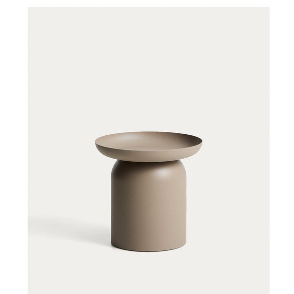 Kovový okrúhly záhradný stolík ø 45 cm Arcola – Kave Home-image-4