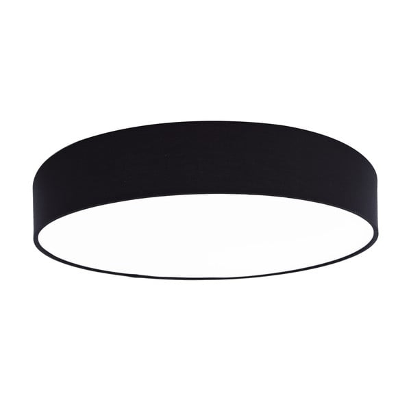 Čierne LED stropné svietidlo ø 60 cm – SULION