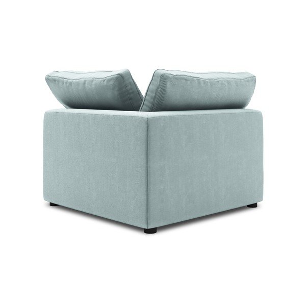 Svetlomodrá obojstranná rohová časť modulárnej menčestrovej pohovky Windsor & Co Sofas Galaxy-image-2