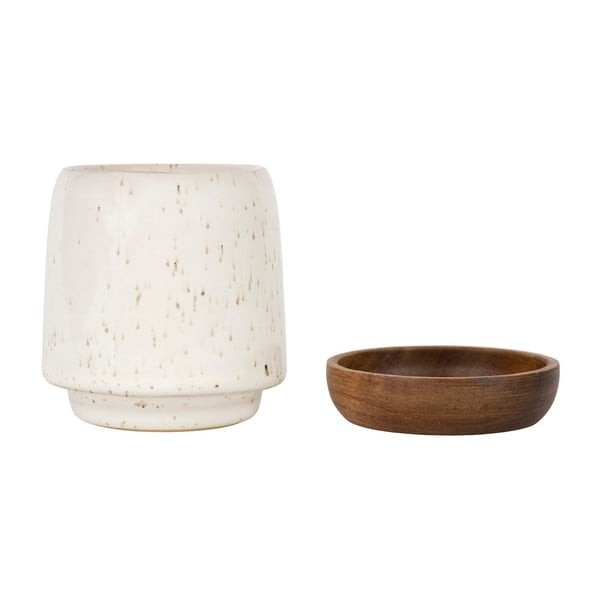 Krémovobiela šálka z kameniny 100 ml Nordika - Sema-image-2