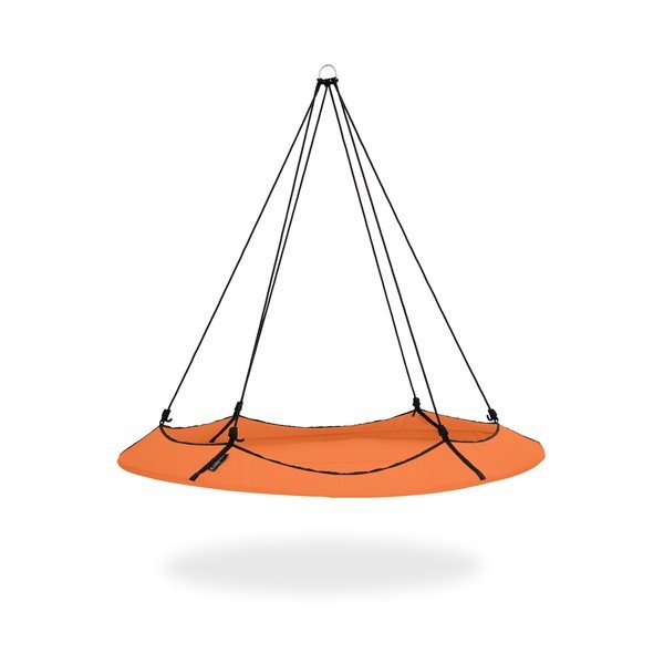 Oranžová záhradná hojdačka so stojanom - Hangout Pod-image-3