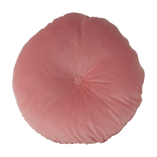 Ružový bavlnený vankúš PT LIVING, ⌀ 45 cm