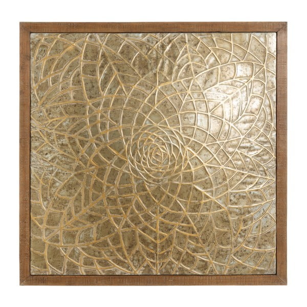 Nástenná dekorácia Ixia Dorado, 99,5 x 99,5 cm