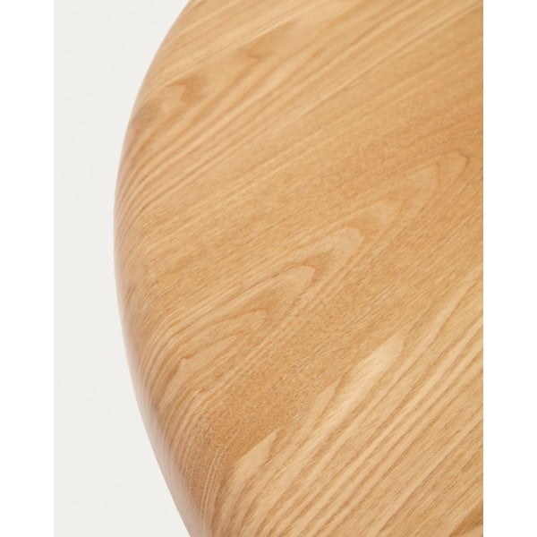 Okrúhly jedálenský stôl v dekore jaseňa ø 120 cm Mailen – Kave Home-image-4