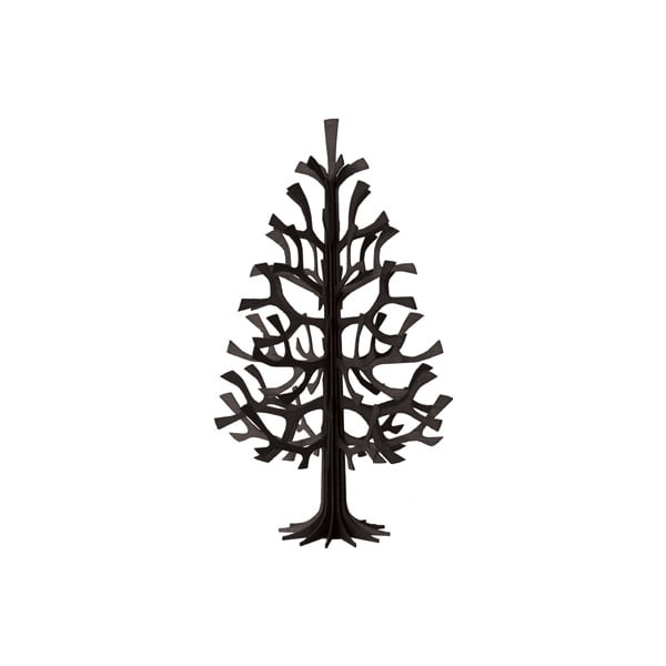 Skladacia dekorácia Lovi Spruce Black, 30 cm