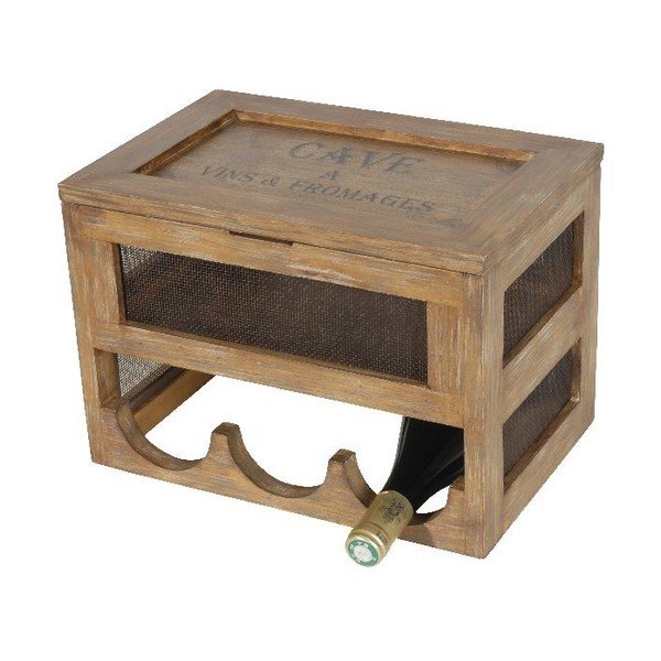 Drevená polica na víno a syr Antic Line Cave