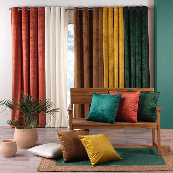 Zamatový dekoračný vankúš 50x50 cm Analia – douceur d'intérieur-image-4