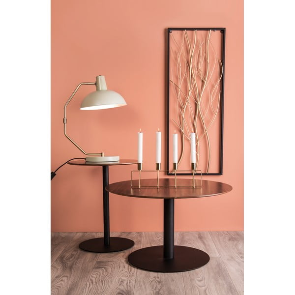 Svietnik na 4 sviečky v zlatej farbe PT LIVING, dĺžka 40 cm-image-1