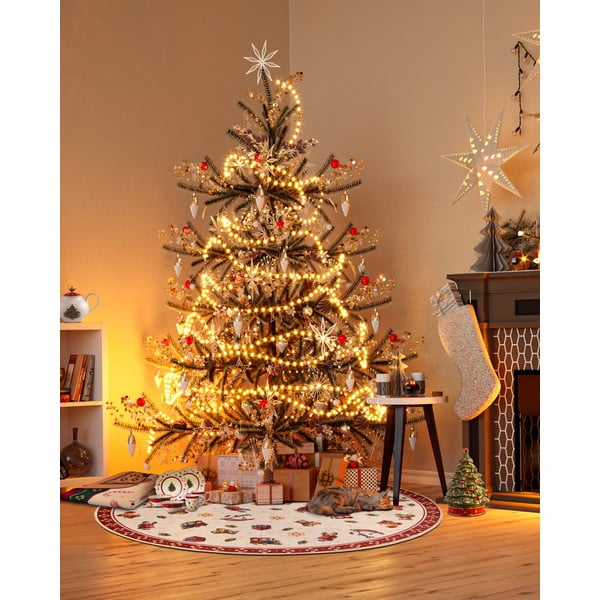 Červený okrúhly koberec s vianočným motívom ø 150 cm Red Christmas – Villeroy&Boch-image-1