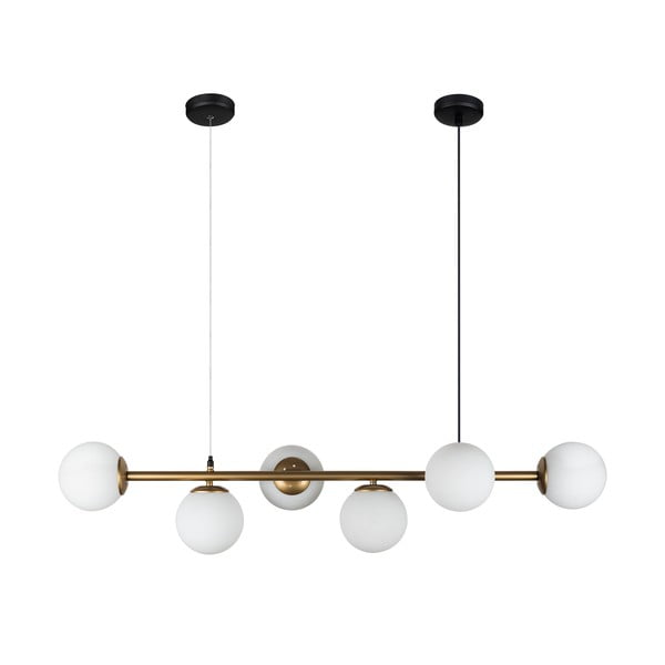 Závesné svietidlo v zlatej farbe Squid Lighting Owl, výška 120 cm-image-2