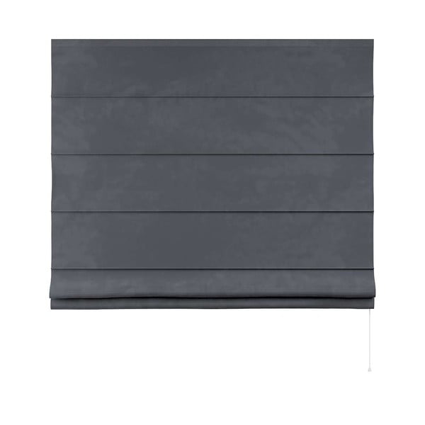 Sivá rímska roleta 170x100 cm Posh Velvet - Yellow Tipi-image-3