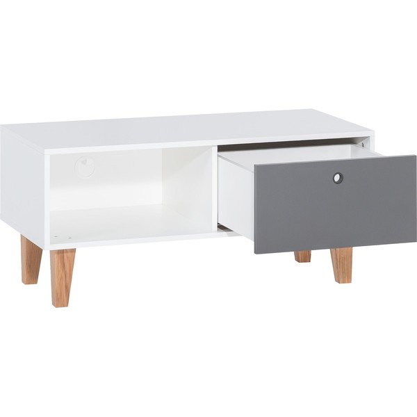 Bielo-sivý TV stolík Vox Concept-image-2
