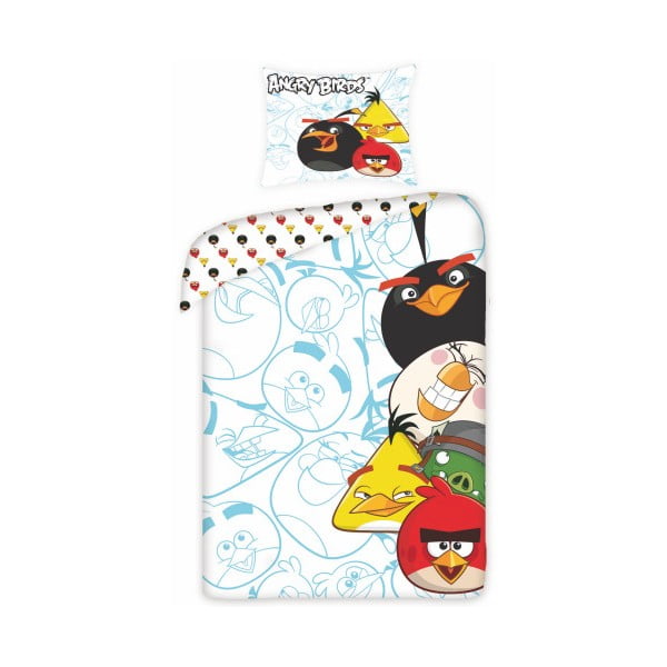 Obliečky Angry Birds 5002, 160 x 200 cm