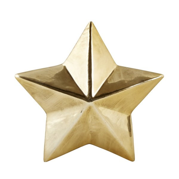 Dekoratívna keramická hviezda v zlatej farbe KJ Collection Ceramic Gold