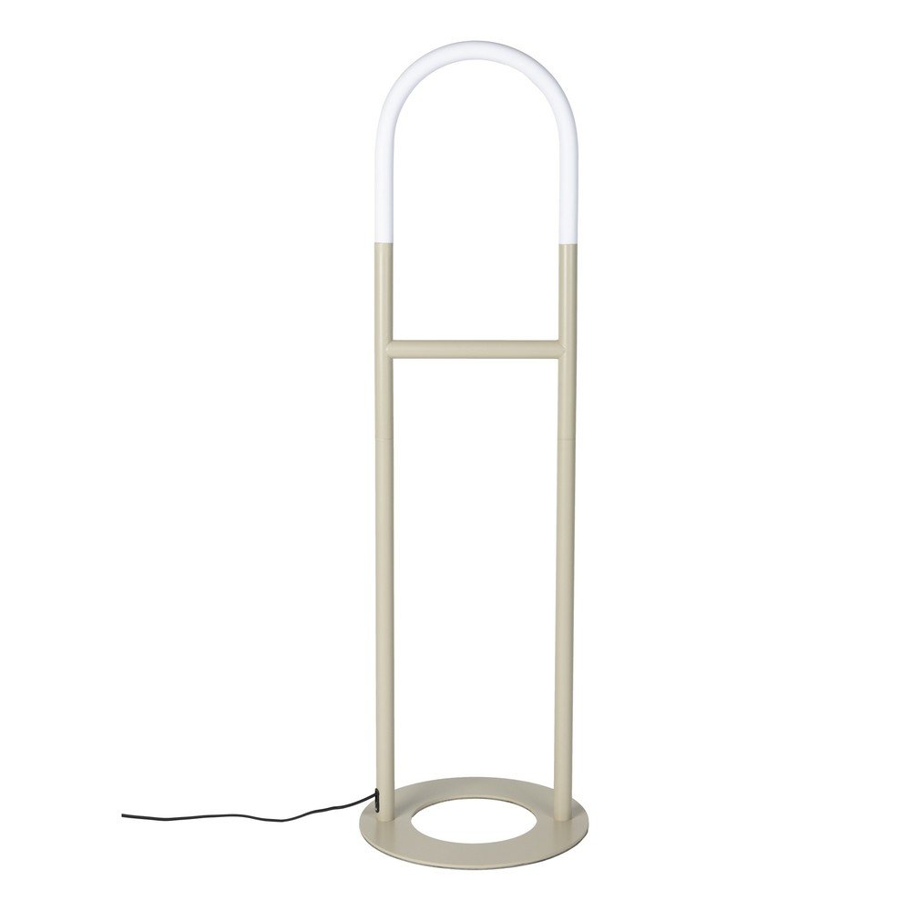 E-shop Béžová LED stojacia lampa so stmievačom (výška 135 cm) Arch – Zuiver