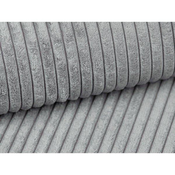 Svetlosivá menčestrová rohová pohovka Campi – Cosmopolitan Design-image-4